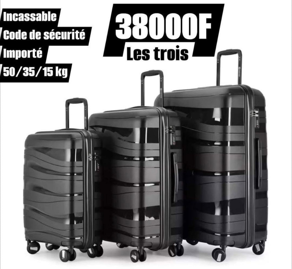 Valise de voyage et pour la maison , incassable.